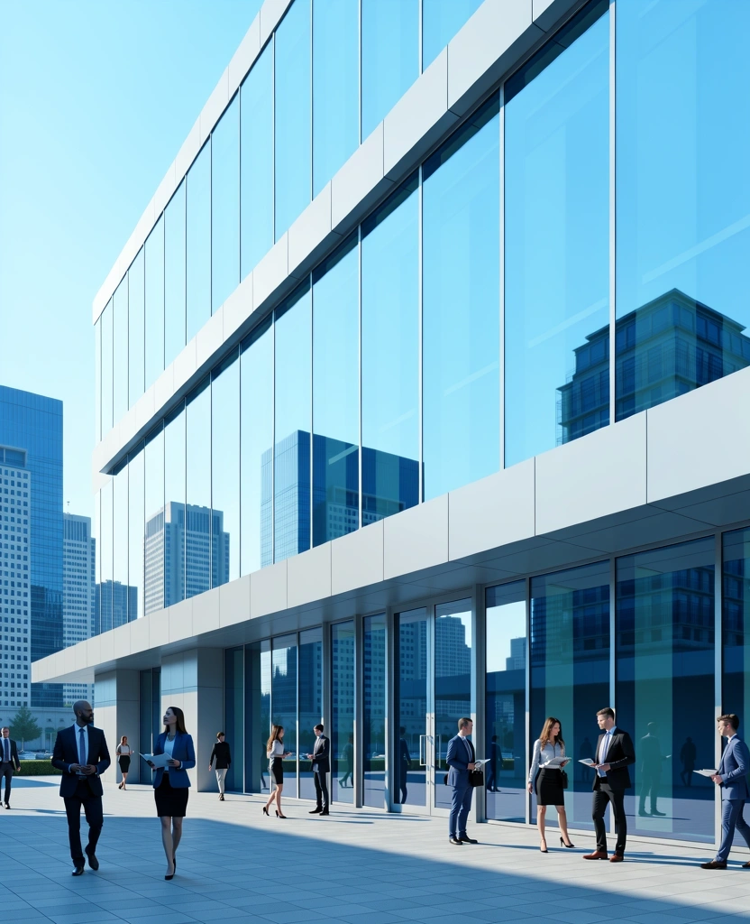 Bank Fund Staff Federal Credit Union Architectural Detail